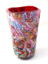Vaso in vetro di Murano Dino