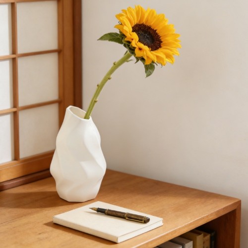Vaso plastica bianco - in,