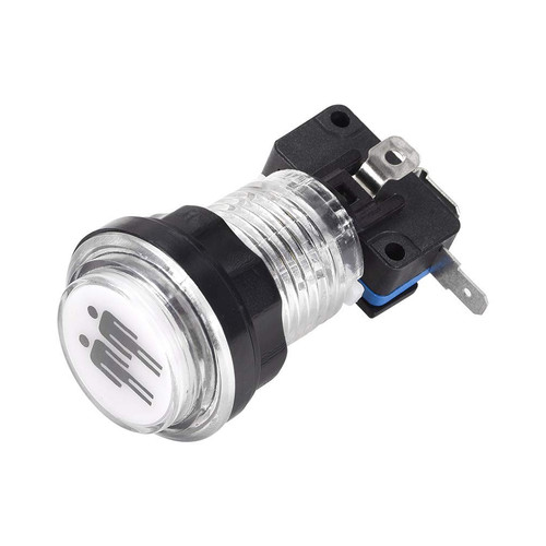Pulsante arcade led - 33, mm