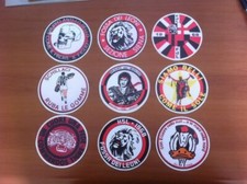 MILAN 9 ADESIVI ULTRAS PEGATINAS AUFKLEBER STICKERS COMMANDOS TIGRE BRN FDL