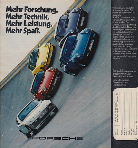 Pubblicità porsche - pubblicità,