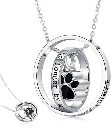 Collana con urna per ceneri - urna,