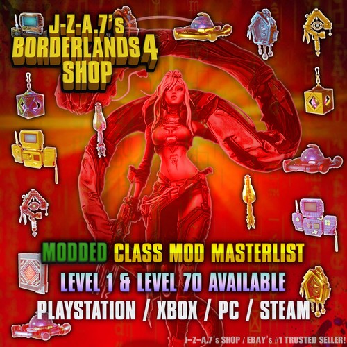 Borderlands modded class - 4✨modded,