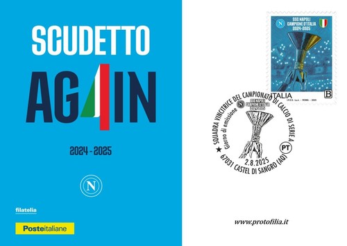Cartolina filatelica italia - cartolina,