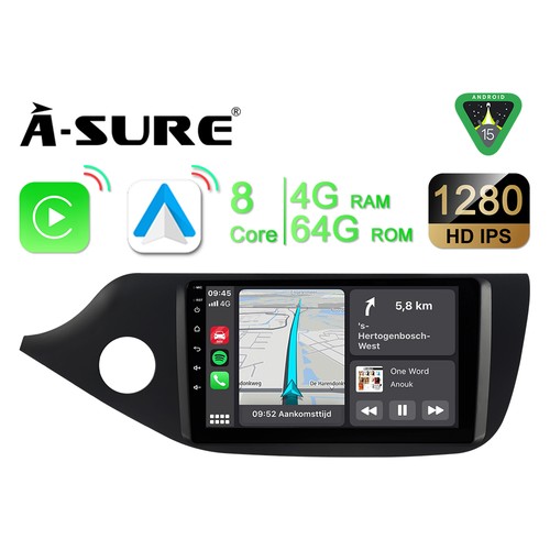 Autoradio 64g android 15 - autoradio, 4+64g