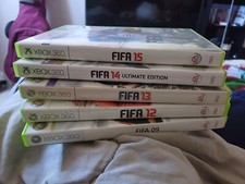 LOTTO FIFA (FIFA 15, FIFA 14, FIFA 13, FIFA 12, FIFA 09) XBOX360 EDIZIONI ITA