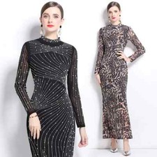 Vestito Abito Elegante Lungo