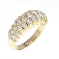 Autentico anello con diamanti