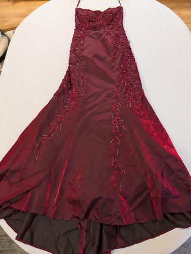 Sue wong vestito - wong, rosso