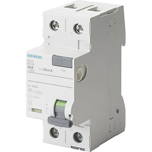 Siemens 5sv31116 rccb pin - 5sv31116, 2-pin