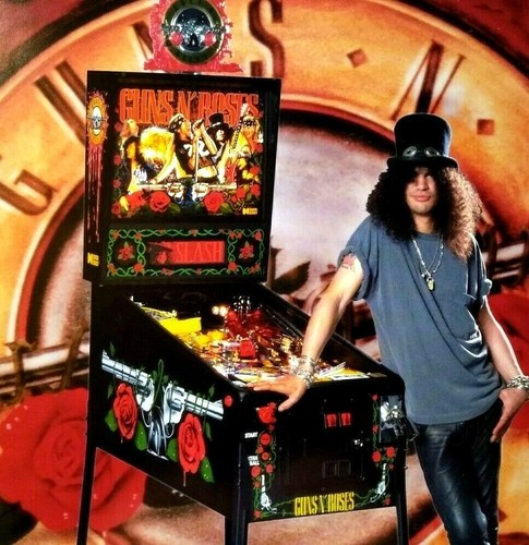 Guns roses flipper - guns, n'