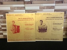 2 Rare album Records Accordion