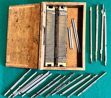 Caratteri tipografici per etichettatrice Maschinenbau “Wam” - M. Osterhof