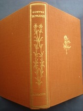 Goethe I Dolori Del Giovane Werther Le Affinita' Elettive Guglielmo Meister....