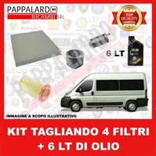 KIT TAGLIANDO 4 FILTRI + 6 L