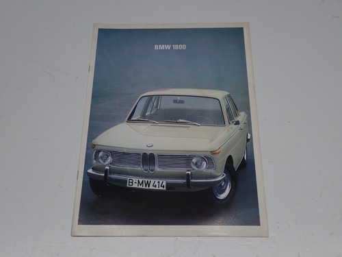 Bmw 1800 depliant brochure - 1800,