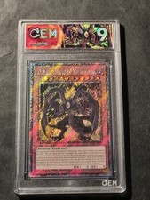 YUGIOH!- YUBEL TERRORE INCARNATO - RA03 IT190 - GRADED CARD 9 -NO PSA - ITALIANO