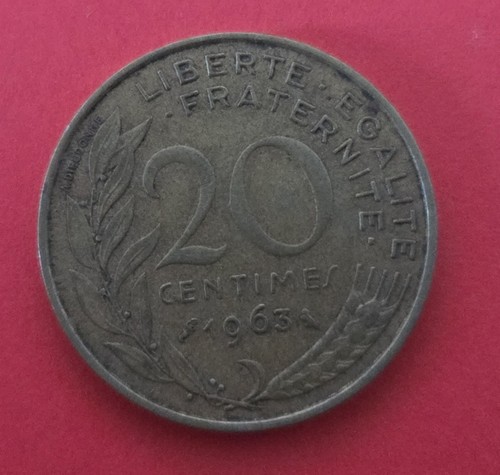 Francia moneta centesimi - moneta, 20