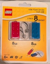 LEGO 8 GB USB mattoncino rosso