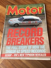 UK MAGAZINE MOTOR Citroen CX