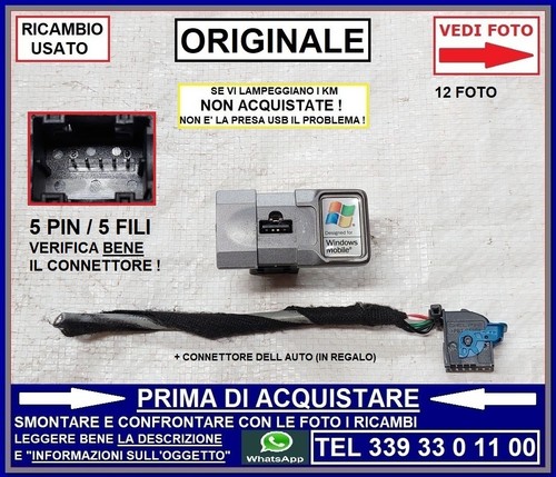 Presa usb originale - usb,
