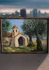 Olio su Tela Non Firmato "