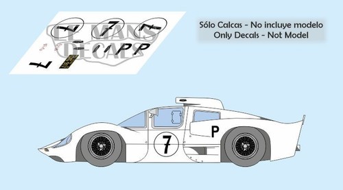 Decals chaparral - decals, 2d