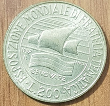 Italia moneta da 200 Lire dal
