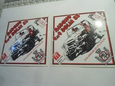 RADUNO FUORISTRADA 4X4 - DOLIANOVA 1985 - SARDEGNA   - LOTTO 2 ADESIVI ORIGINALI