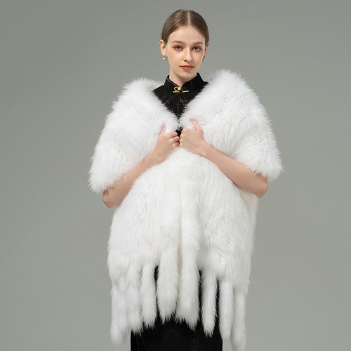 Sciarpa donna vera pelliccia
