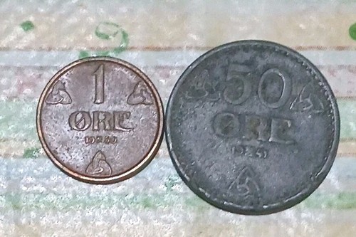 Ore norvegia 1950 50 - norvegia,