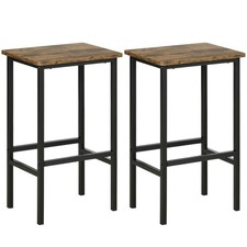 HOMCOM Set 2 Sgabelli da Bar