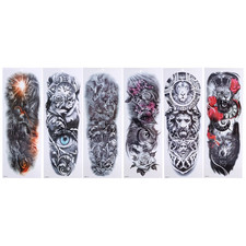 6 Fogli Adesivi per Tatuaggi