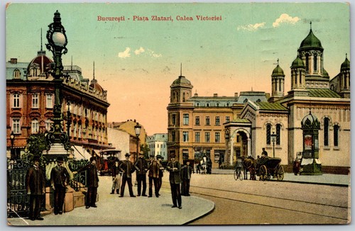 Cartolina epoca bucuresti - d'epoca,