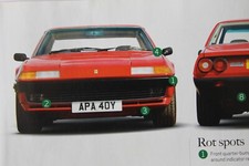 Original FERRARI 400 412 & 365 GT4 2+2 Buyer's Guide magazine article  