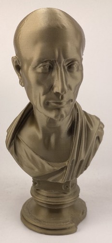 Scultura romana giulio cesare - romana,