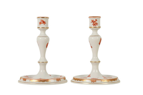 Candelieri vintage herend - candelieri,