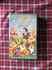 videocassetta vhs disney “Biancaneve e i sette nani” originale 