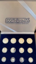 Set 12 monete argento Messico