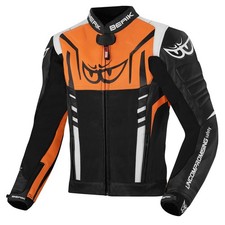 Giacca in pelle da moto Berik