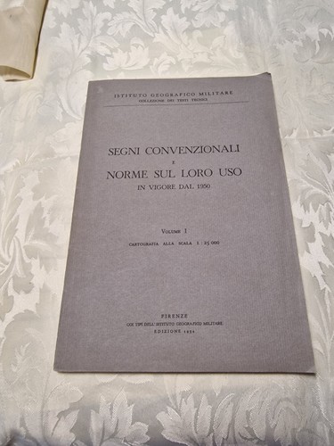 Segni convenzionali norme sul - segni,
