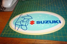 ADESIVO VINTAGE STICKER KLEBER MOTORE FUORIBORDO SUZUKI