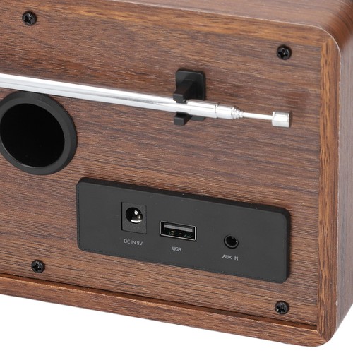 Radio digitale retrò legno - retrò, in