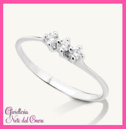 Anello trilogy oro - trilogy, 18k