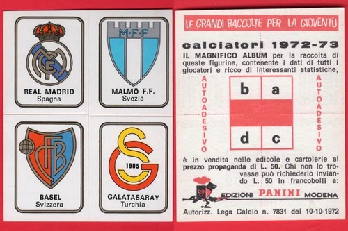 Figurina calciatori panini - figurina,