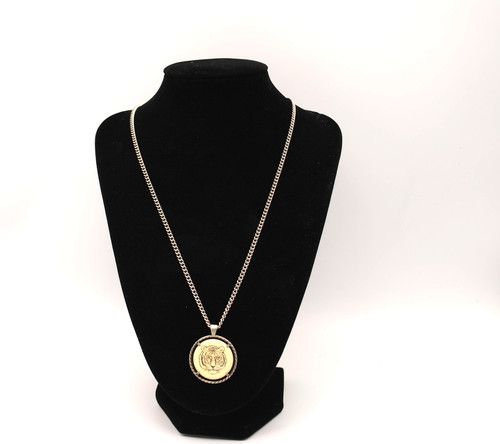 Collana con ciondolo testa - , di