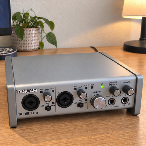 Tascam series 102i usb audio - 102i,