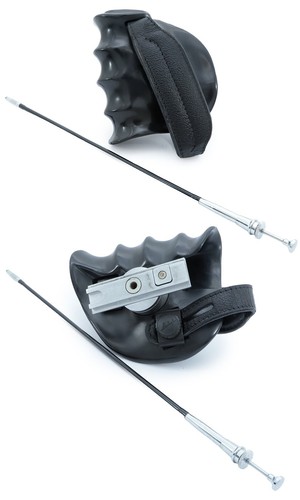 Linhof handgriff black left - linhof,