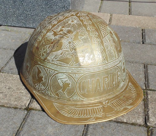 Brass ww1 trench art - brass,