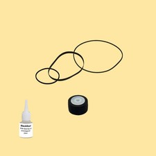 Cinghia Rullo Pressione Olio = Kit 8 per Pioneer CT-200 Cassette Deck